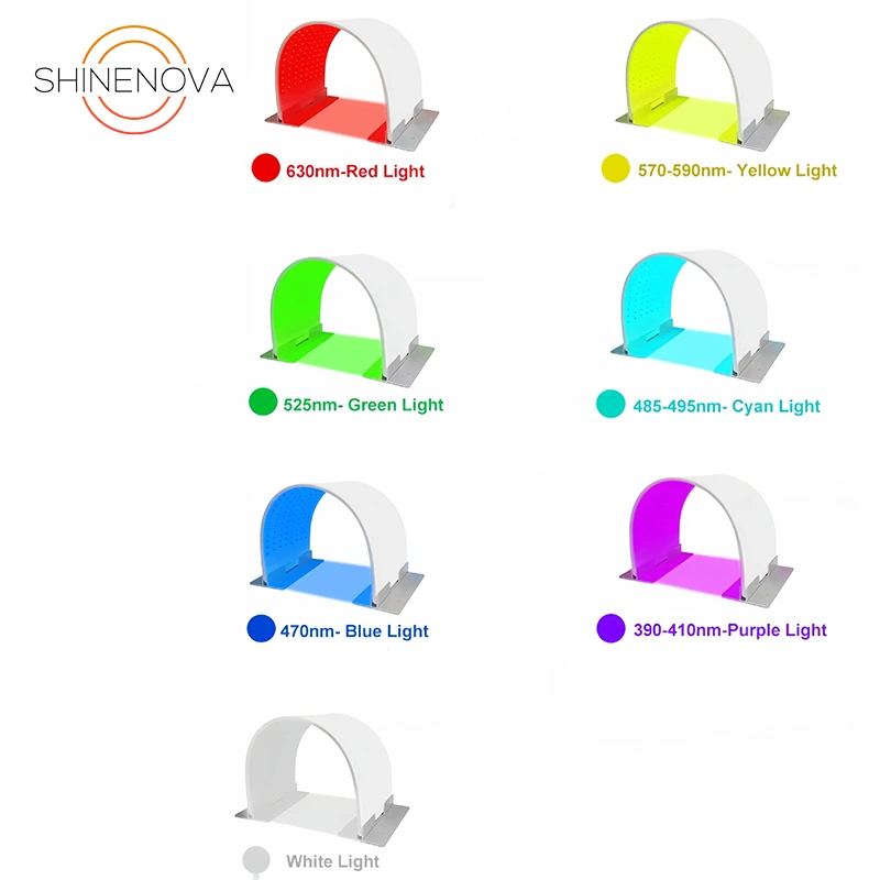 7 Color Skin LED Photon PDT Light Therapy Device