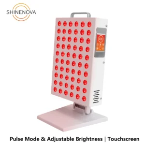 Touch Screen Red Light Therapy Lamp with Pulse and Brightness